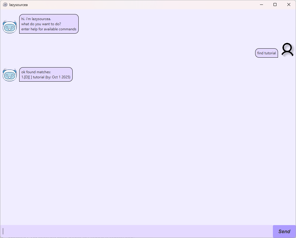 Finding tasks